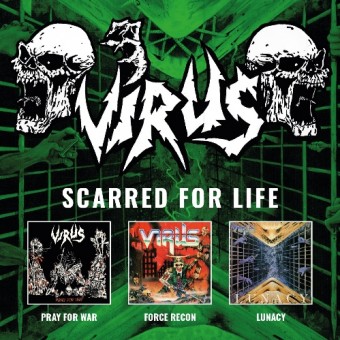 Virus (UK) - Scarred For Life - 3CD