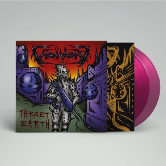 Voivod - Target Earth - DOUBLE LP GATEFOLD COLOURED