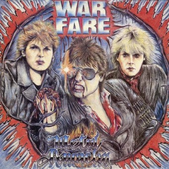Warfare - Metal Anarchy - LP Gatefold Coloured