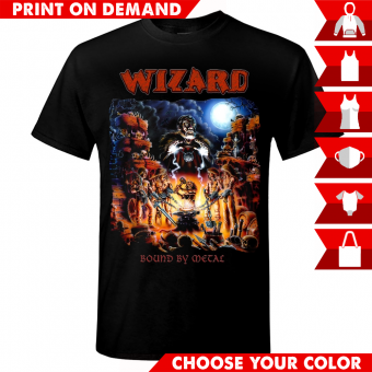 Wizard - Bound By Metal - Print on demand