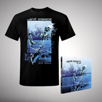 ...and Oceans - A.M.G.O.D - CD DIGIPAK + T-shirt bundle (Men)
