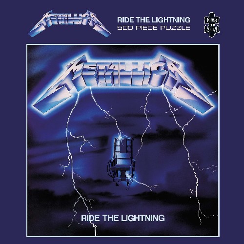 Metallica  Ride The Lightning - Hooded Sweat Shirt Zip - Thrash