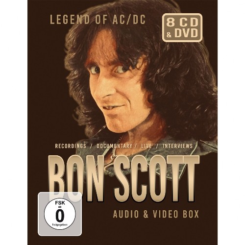 fjerkræ Oh Forbedring AC/DC | Bon Scott Audio & Video Box - 8CD+DVD DIGISLEEVE - Rock / Hard Rock  / Glam | Season of Mist