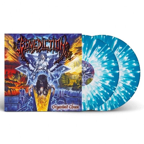 Benediction | Organised Chaos - DOUBLE LP GATEFOLD COLOURED - Death ...