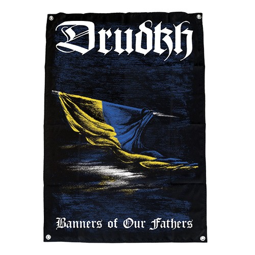 Blues Script Banner Flag