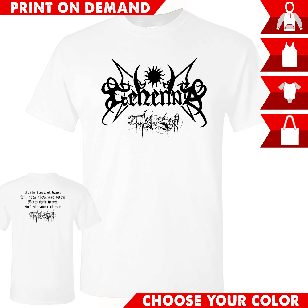 Gehenna | First Spell Black Logo - Print on demand - Black Metal ...