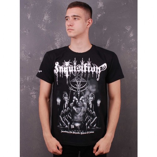 Invoking The Majestic Throne Of Satan TS T-Shirt Inquisition