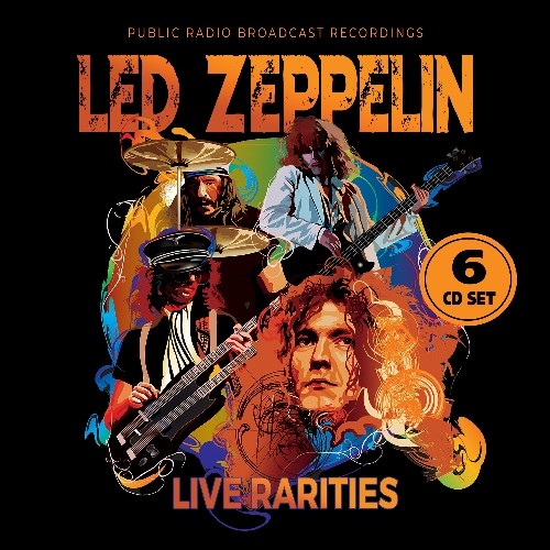 Led Zeppelin | Live Rarities (Public Radio Recordings) - 6CD DIGISLEEVE - Rock / Hard Rock / Glam | Season of Mist