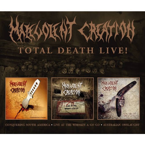 Malevolent Creation | Total Death Live! - Triple CD - Death Metal