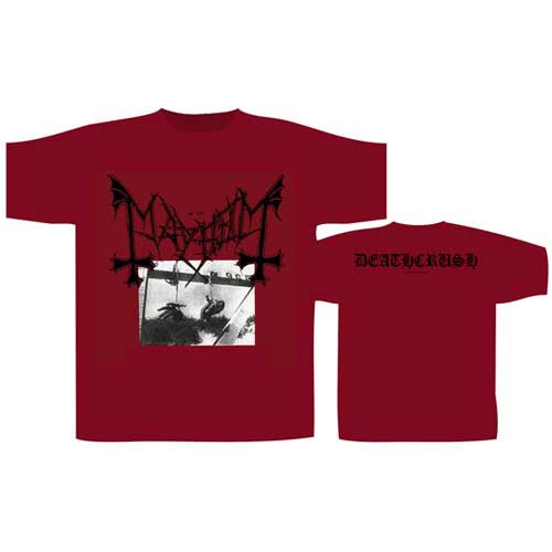 Red Deathcrush T-Shirt MAYHEM