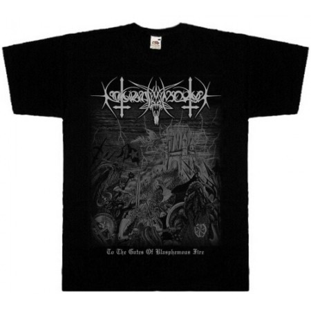 Nokturnal Mortum | To The Gates Of Blasphemous Fire - T-shirt - Black ...