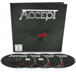 Accept - Restless and Live - 2CD / DVD / BLU-RAY EARBOOK