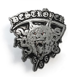 Deströyer 666 - Wolfhead - METAL PIN