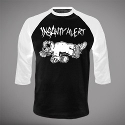 Insanity Alert - Alf Wasted - Baseball Shirt 3/4 Sleeve (Men)