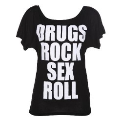 Kill Brand - Drugs & Rock - T-shirt (Women)