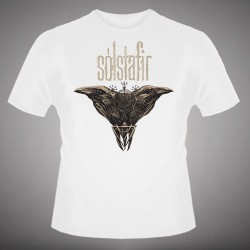 Solstafir - Raven [white] - T-shirt (Men)