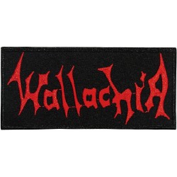 Wallachia - Red Logo - EMBROIDERED PATCH