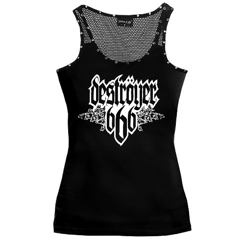 Merchandising - T-shirt Tank Top - Femme - Logo Deströyer 666