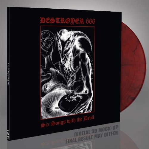 Audio - Reissue: Six Songs with the Devil - Transparent red and black marbled vinyl