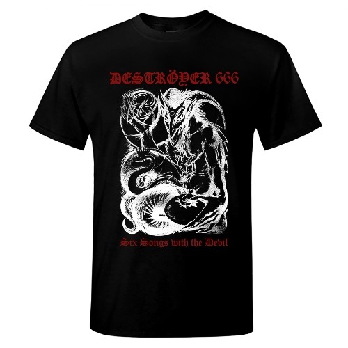 Merchandising - T-shirt - Men - Six Songs with the Devil