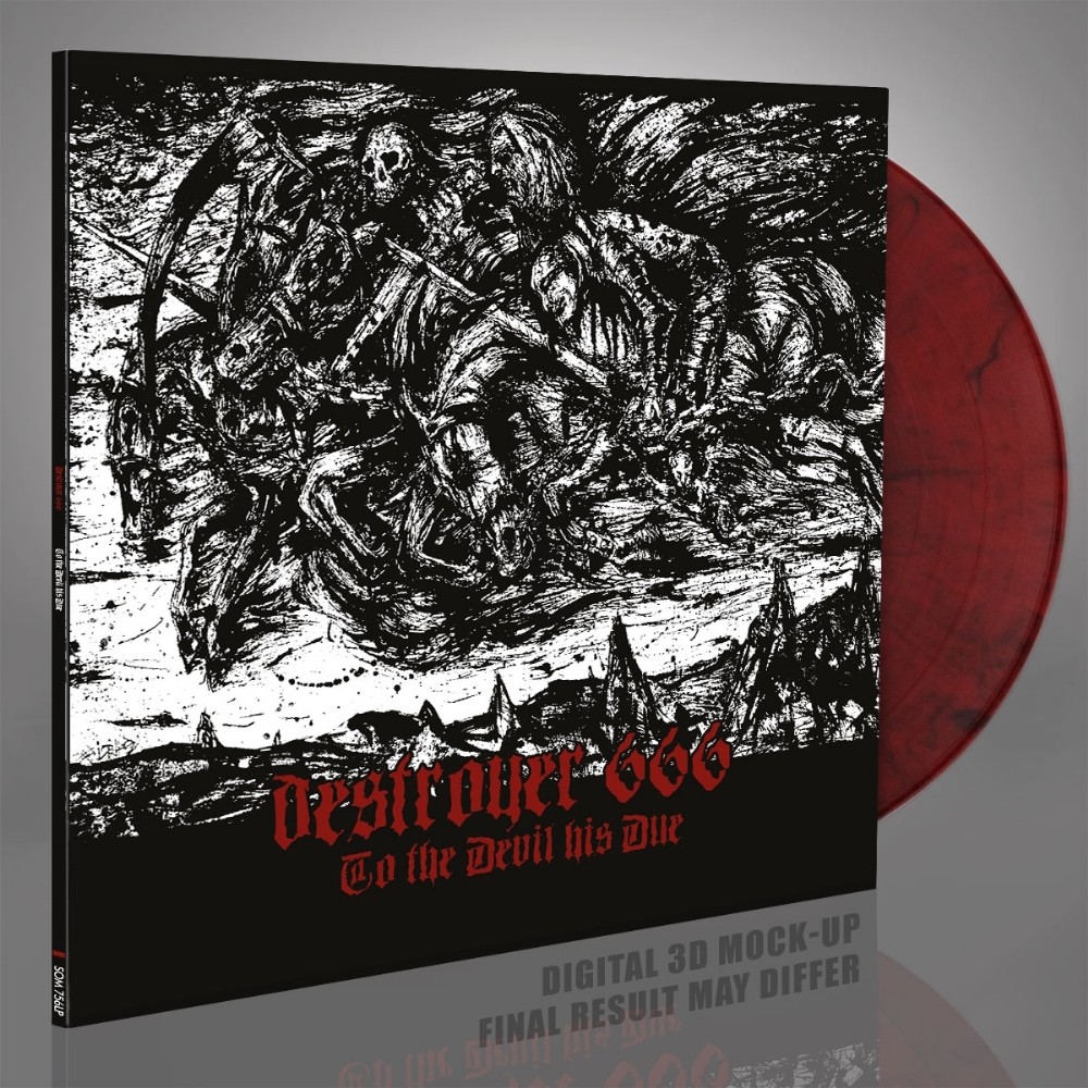 Audio - Reissue : To The Devil His Due - Red and black marbled vinyl