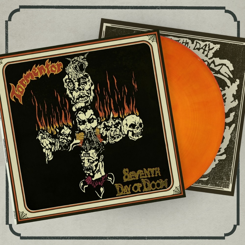 Audio - Vinyl - Tormentor - Seventh Day Of Doom - Orange vinyl