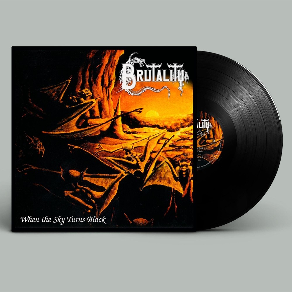Brutality | When The Sky Turns Black - LP - Death Metal / Grind 