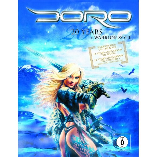 Doro | 20 Years - A Warrior Soul - DOUBLE DVD + CD SLIPCASE 