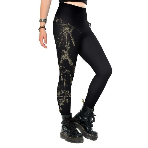 women's trousers (leggings) KILLSTAR - Tightrope - Black - KSRA007660 -  Metal-shop.eu