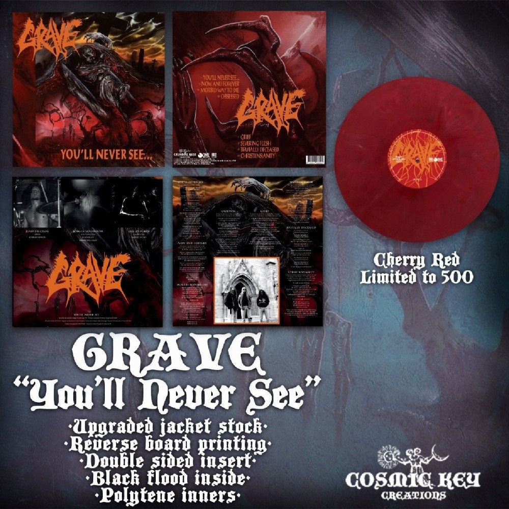 Grave | You'll Never See - LP COLOURED - Death Metal / Grind 
