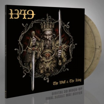 1349 - The Wolf & The King - DOUBLE LP GATEFOLD COLOURED + Digital