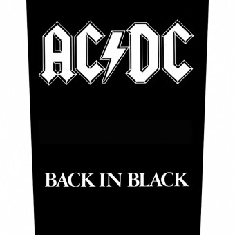 AC/DC - Back In Black - BACKPATCH (Homme)