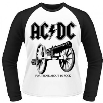 AC/DC - For Those About To Rock - BASEBALL LONGSLEEVE (Men)