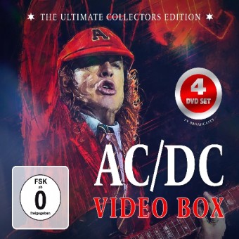 AC/DC - Video Box Classic Television Broadcast - 4 DVD DIGIFILE
