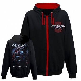 Abysmal Dawn - Faces Of Death - Hooded Sweat Shirt Zip (Homme)