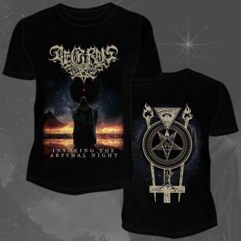 Aegrus - Invoking The Abysmal Night - T-shirt (Homme)