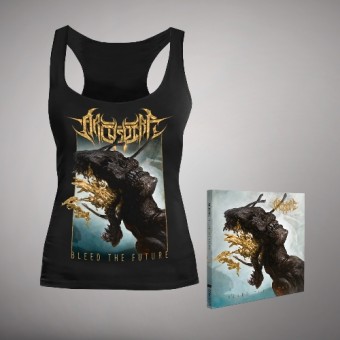 Archspire - Bleed the Future [bundle] - CD Digipak + T-shirt Tank Top bundle (Femme)