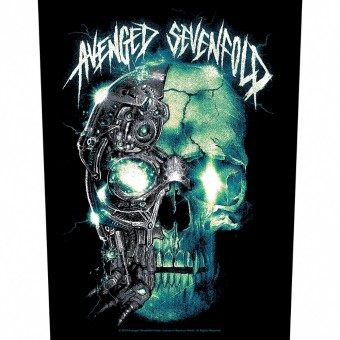 Avenged Sevenfold - Mechanical Skull - BACKPATCH