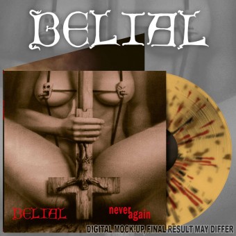 Belial - Never Again - LP Gatefold Coloured