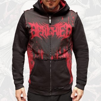 Benighted - Obscene Repressed - Hooded Sweat Shirt Zip (Homme)