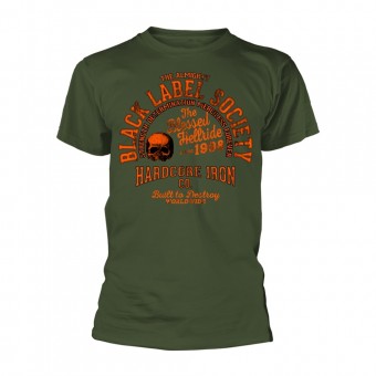 Black Label Society - Hardcore Iron (military green) - T-shirt (Homme)