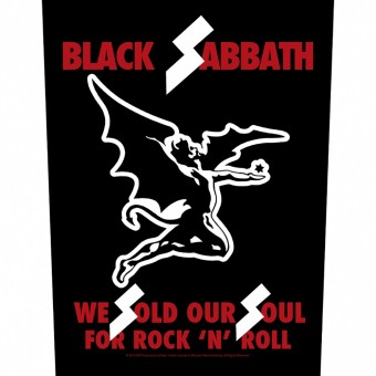 Black Sabbath - We Sold Our Souls - BACKPATCH