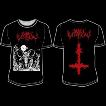 Black Witchery - Upheaval Of Satanic Might - T-shirt (Homme)