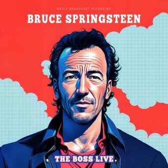 Bruce Springsteen - The Boss Live (Radio Broadcast Recording) - LP COLOURED
