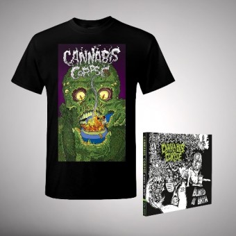 Cannabis Corpse - Blunted at Birth [bundle] - CD DIGIPAK + T-shirt bundle (Homme)