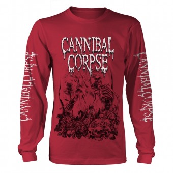 Cannibal Corpse - PIle Of Skulls 2018 - Long Sleeve (Homme)