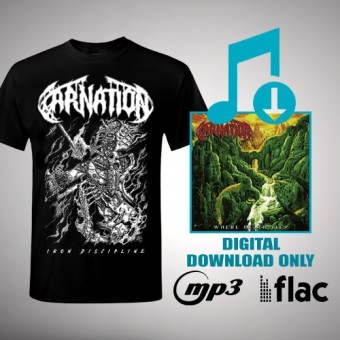 Carnation - Where Death Lies - Digital + T-shirt bundle (Homme)