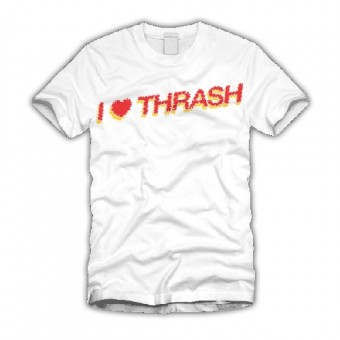 Catch Phrase - I Heart THRASH! White - T-shirt (Men)