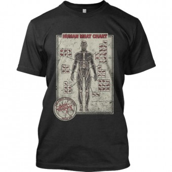 Cattle Decapitation - Meat Chart - T-shirt (Homme)