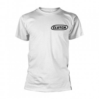 Clutch - Classic Logo (black/white) - T-shirt (Homme)